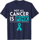 Not All Cancer Is Pink Ovarian Cancer Awarness T-Shirt - T-Shirt | Navy