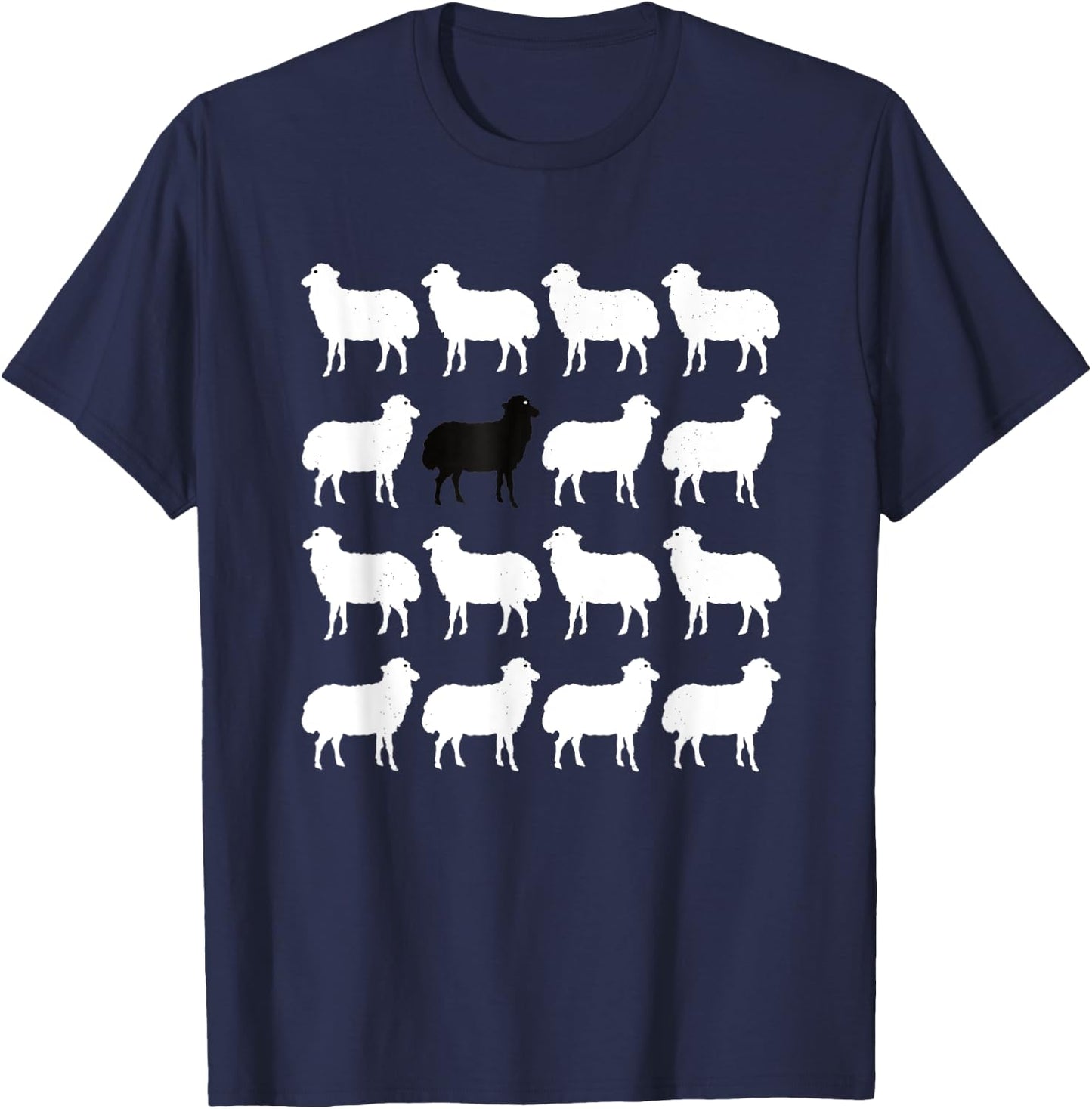 Diana Holiday Black Sheep Memorabilia Gift T-Shirt - T-Shirt | Navy