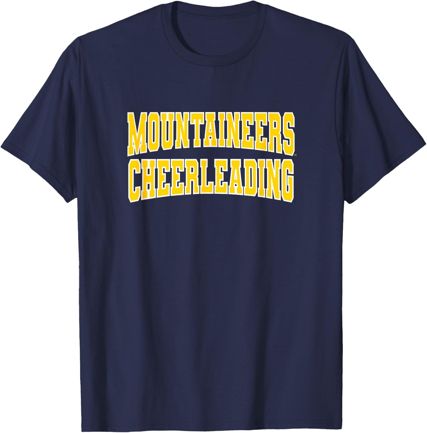 Mountaineers Cheerleading Appalachian State Apparel Fan T-Shirt - T-Shirt | Navy
