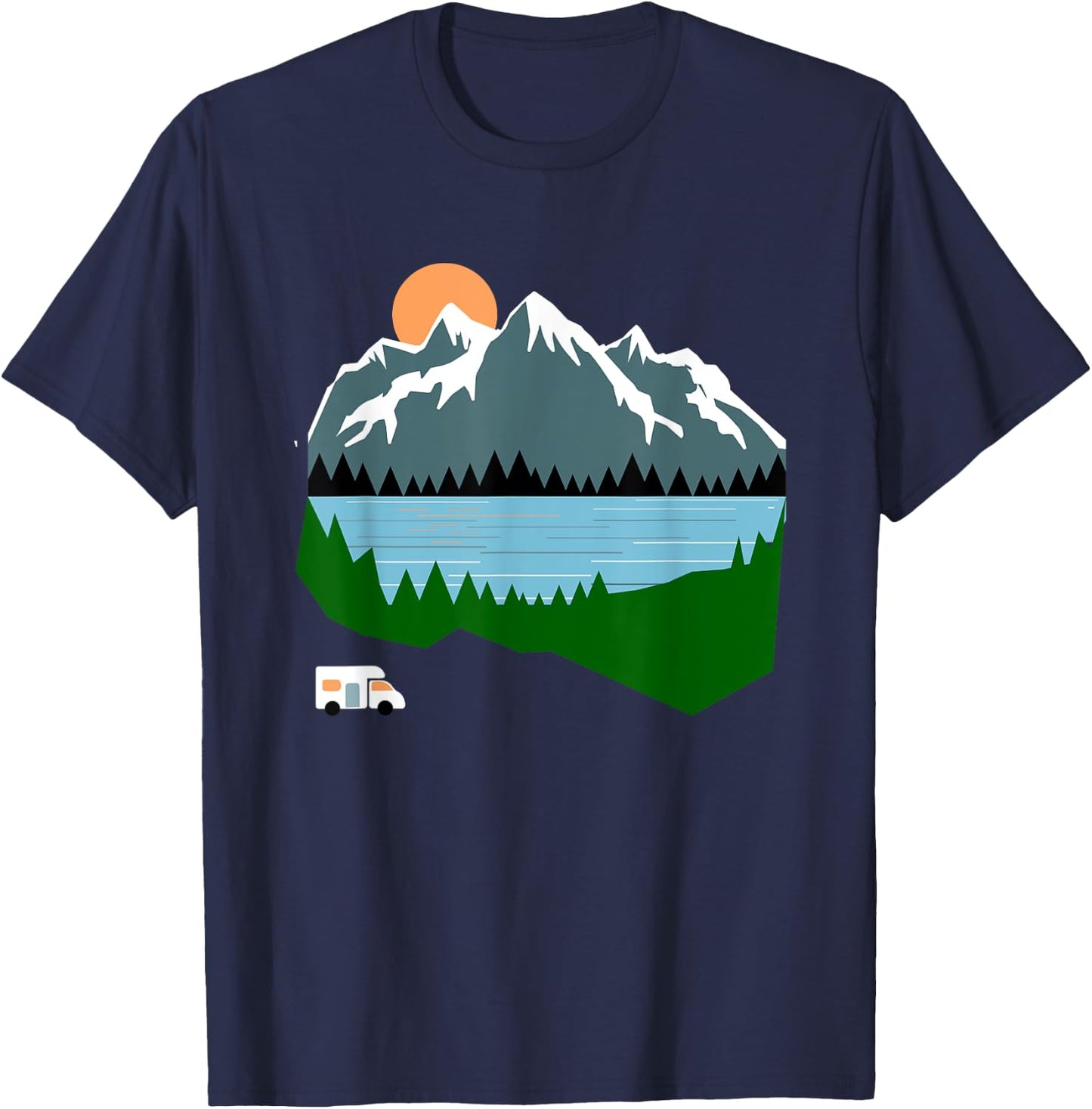 Camper T-Shirt - T-Shirt | Navy