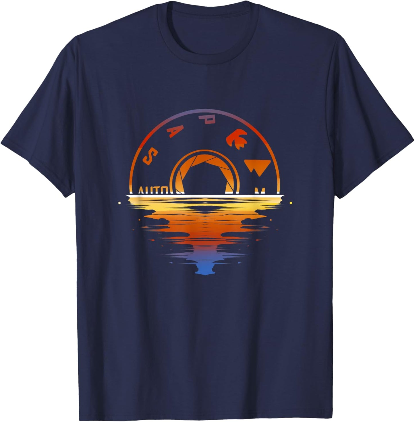 Camera Lens for Photographer Lover Photography Vintage Photo T-Shirt - T-Shirt | Navy