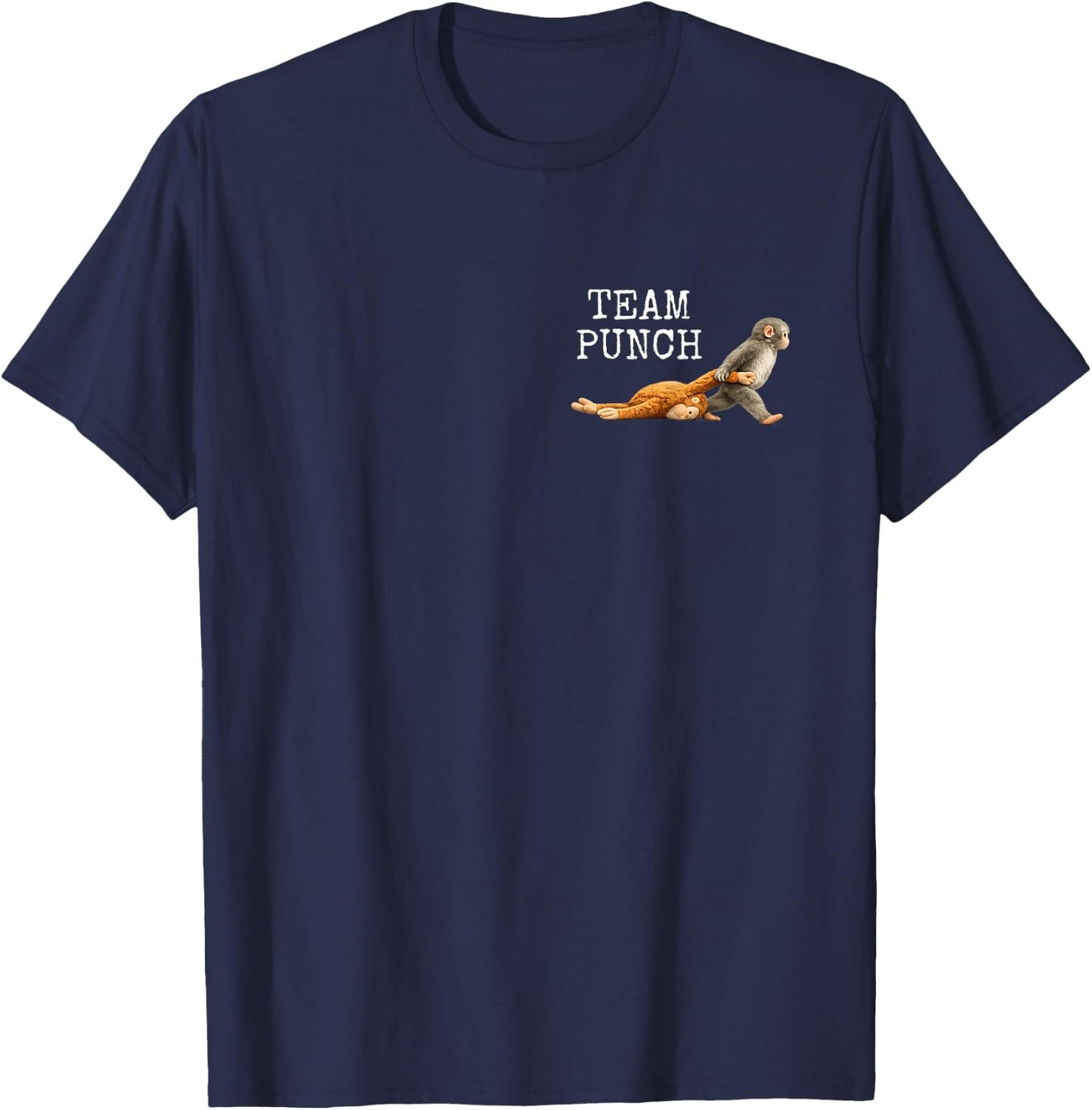Monkey Team Punch T-Shirt - T-Shirt | Navy