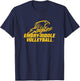 Embry-Riddle Aeronautical Eagles Volleyball Sports Fan T-Shirt - T-Shirt | Navy