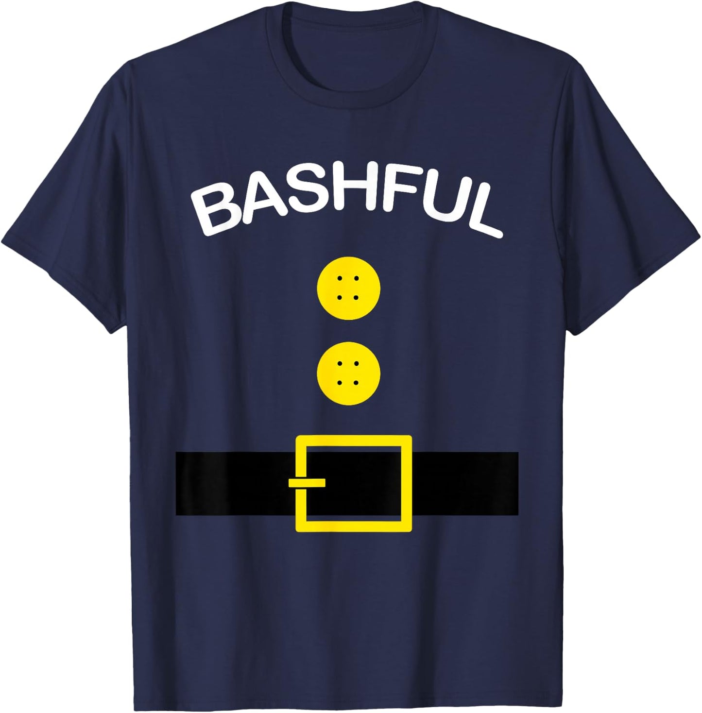 Funny Bashful Group Thanksgiving Costume T Shirt Gift T-Shirt - T-Shirt | Navy