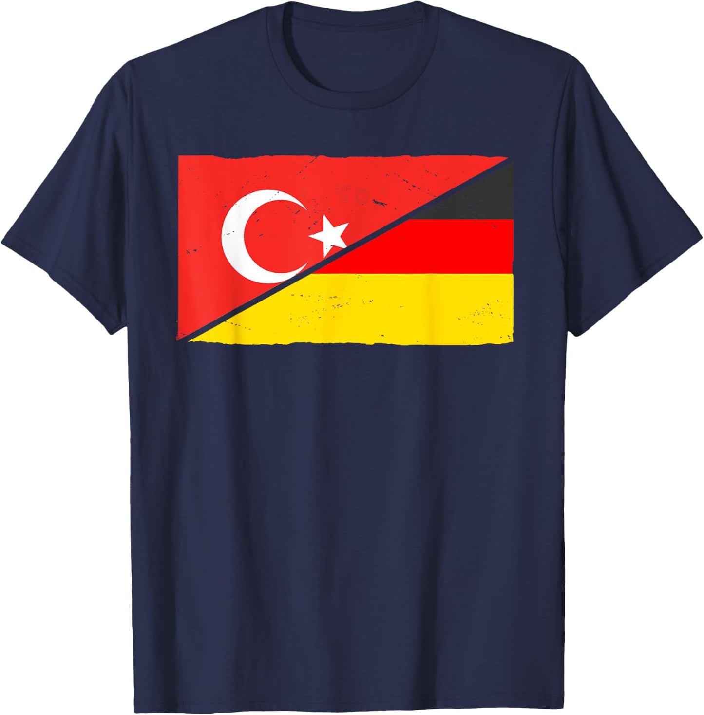 Türken Deutschland Türkei T-Shirt - T-Shirt | Navy
