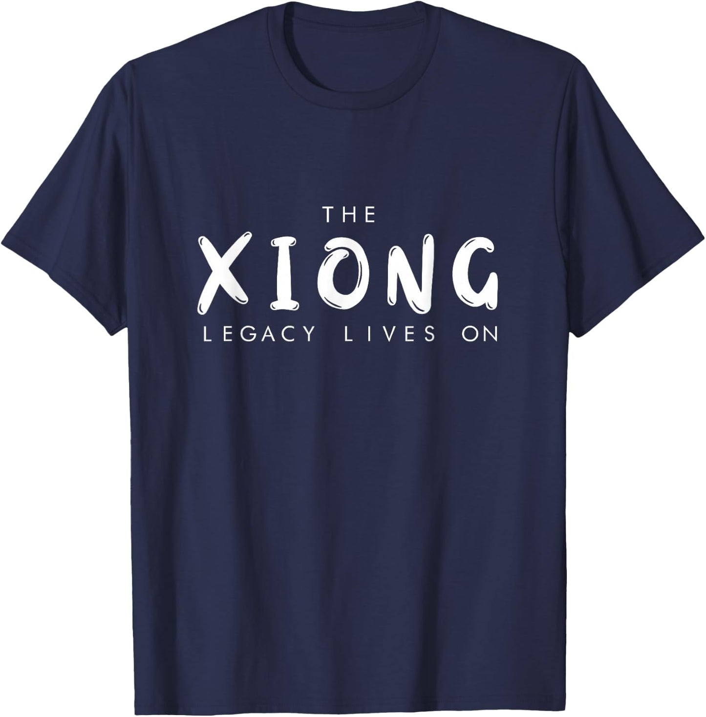 Hmong Xiong Legacy Lives on Family Reunion Vacation T-Shirt - T-Shirt | Navy