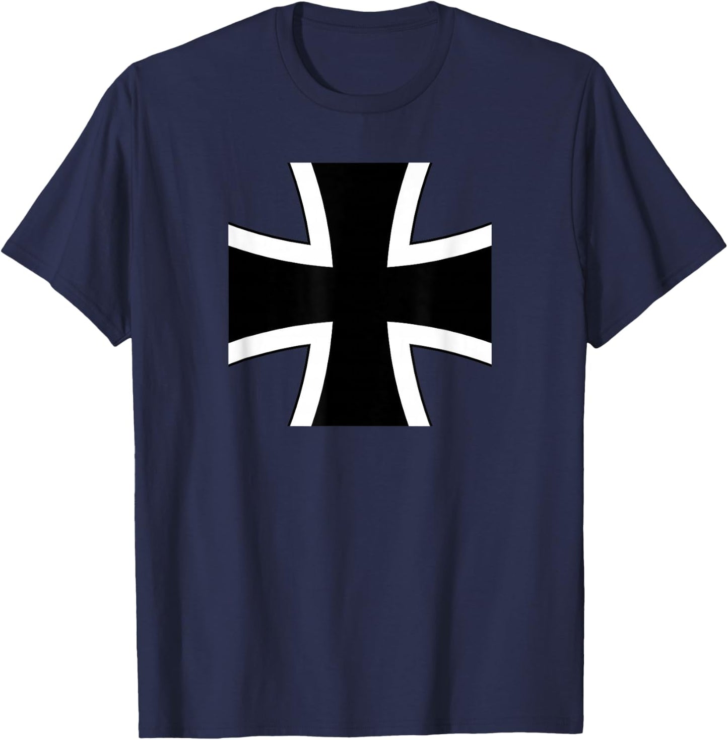 German Luftwaffe Iron Cross Federal Defence Force T-Shirt - T-Shirt | Navy