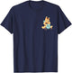 Disney Winnie The Pooh Halloween Hunny Bee and Pumpkin Pot T-Shirt - T-Shirt | Navy