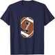 9th Birthday Kids Football Birthday Party 9 Years Old Boys T-Shirt - T-Shirt | Navy