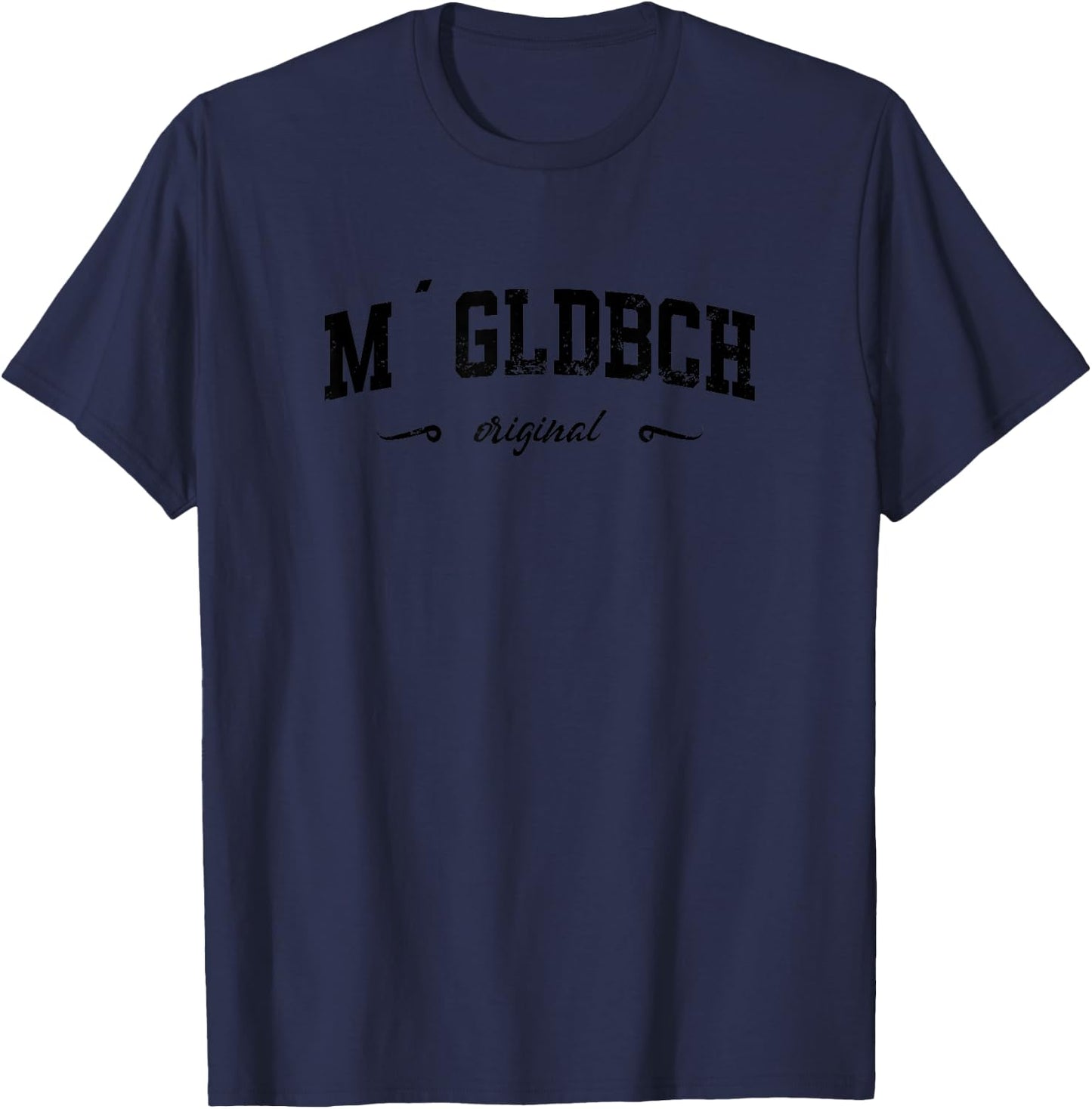 Mönchengladbach Niederrhein College Design T-Shirt - T-Shirt | Navy