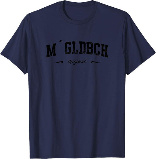 Mönchengladbach Niederrhein College Design T-Shirt - T-Shirt | Navy
