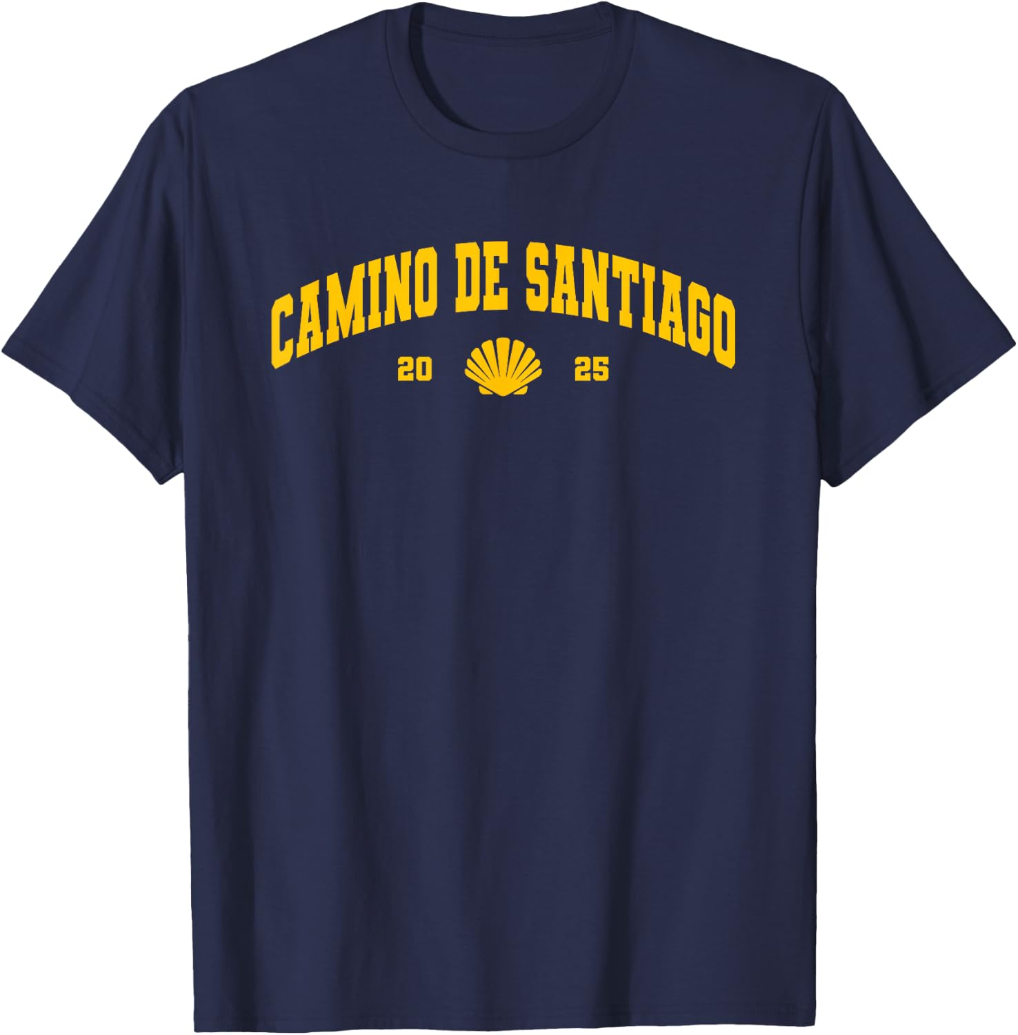 Camino De Santiago 2025 T-Shirt - T-Shirt | Navy