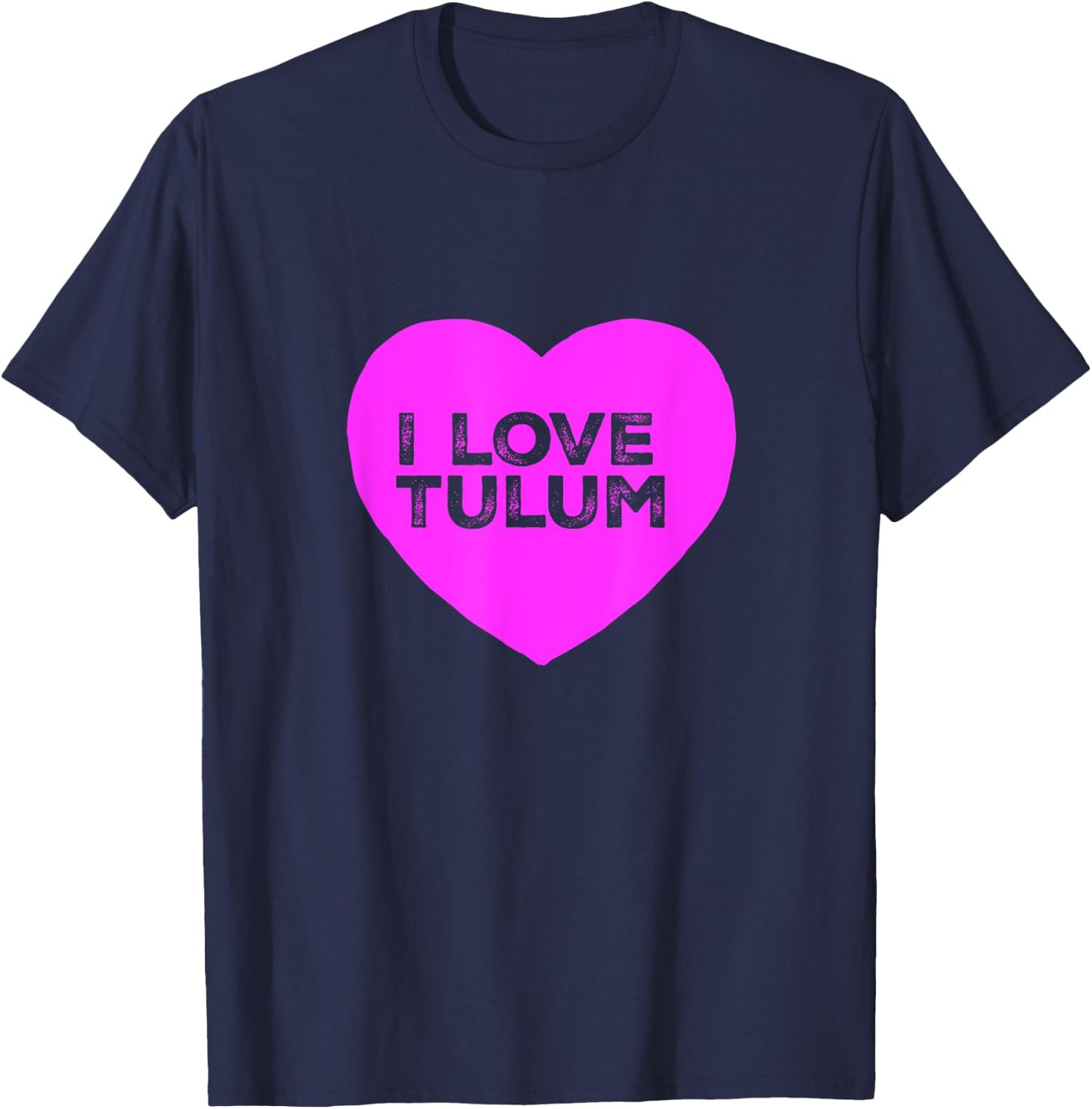I love Tulum Mexico Boho Vibes Souvenir Beach Men Women Kids T-Shirt - T-Shirt | Navy