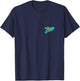 7UP PAPL1896 Drink Classic Logo Racing Graphic Apparel T-Shirt - T-Shirt | Navy