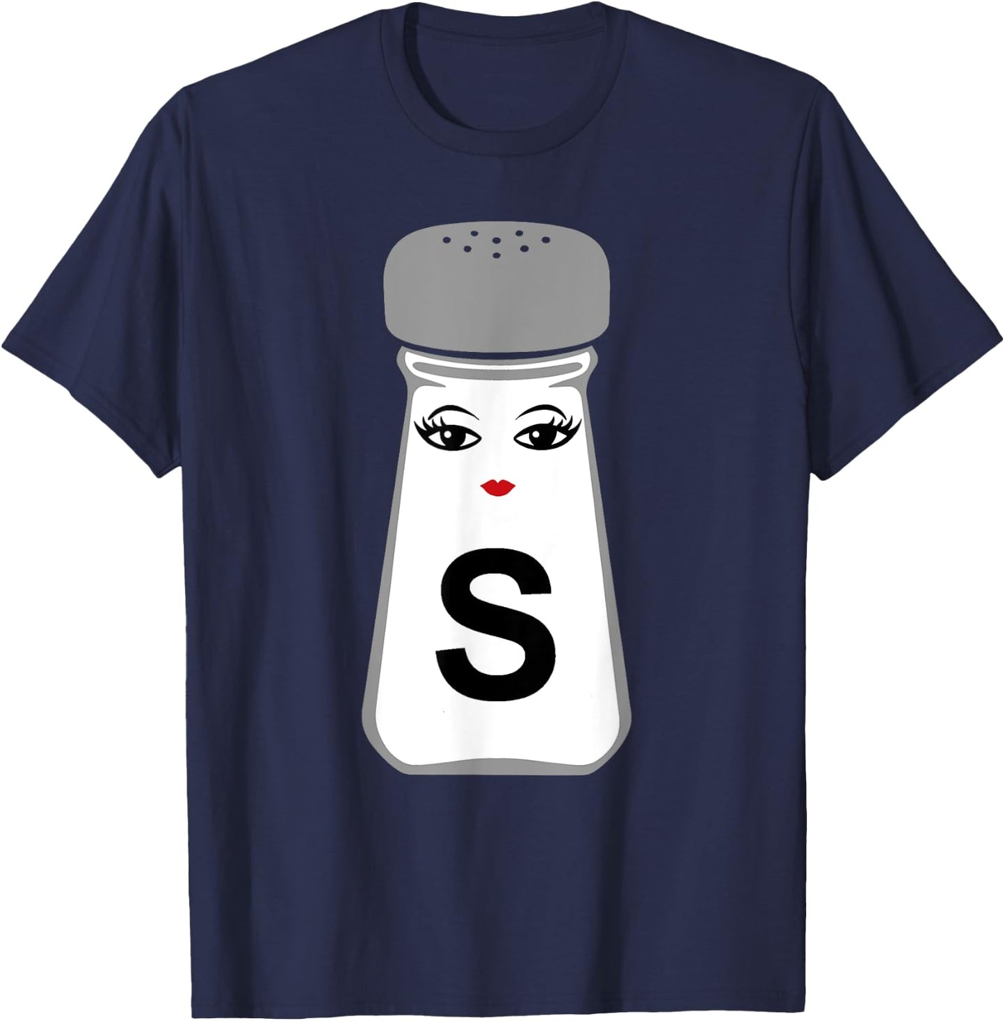 Salt and Pepper Halloween Costume , black T-Shirt - T-Shirt | Navy