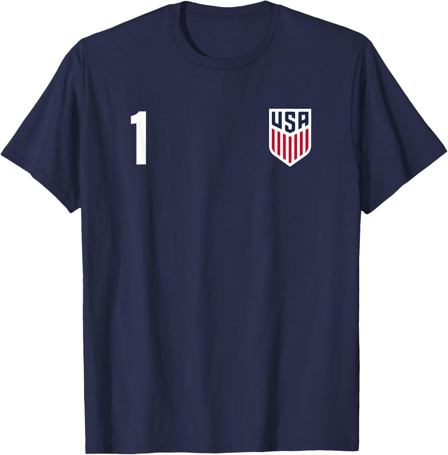 Officially Licensed US Soccer Matt Turner, Legacy #1 T-Shirt - T-Shirt | Navy