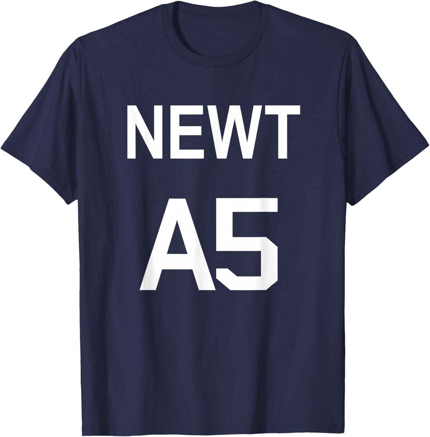 Newt A5 T-Shirt - T-Shirt | Navy