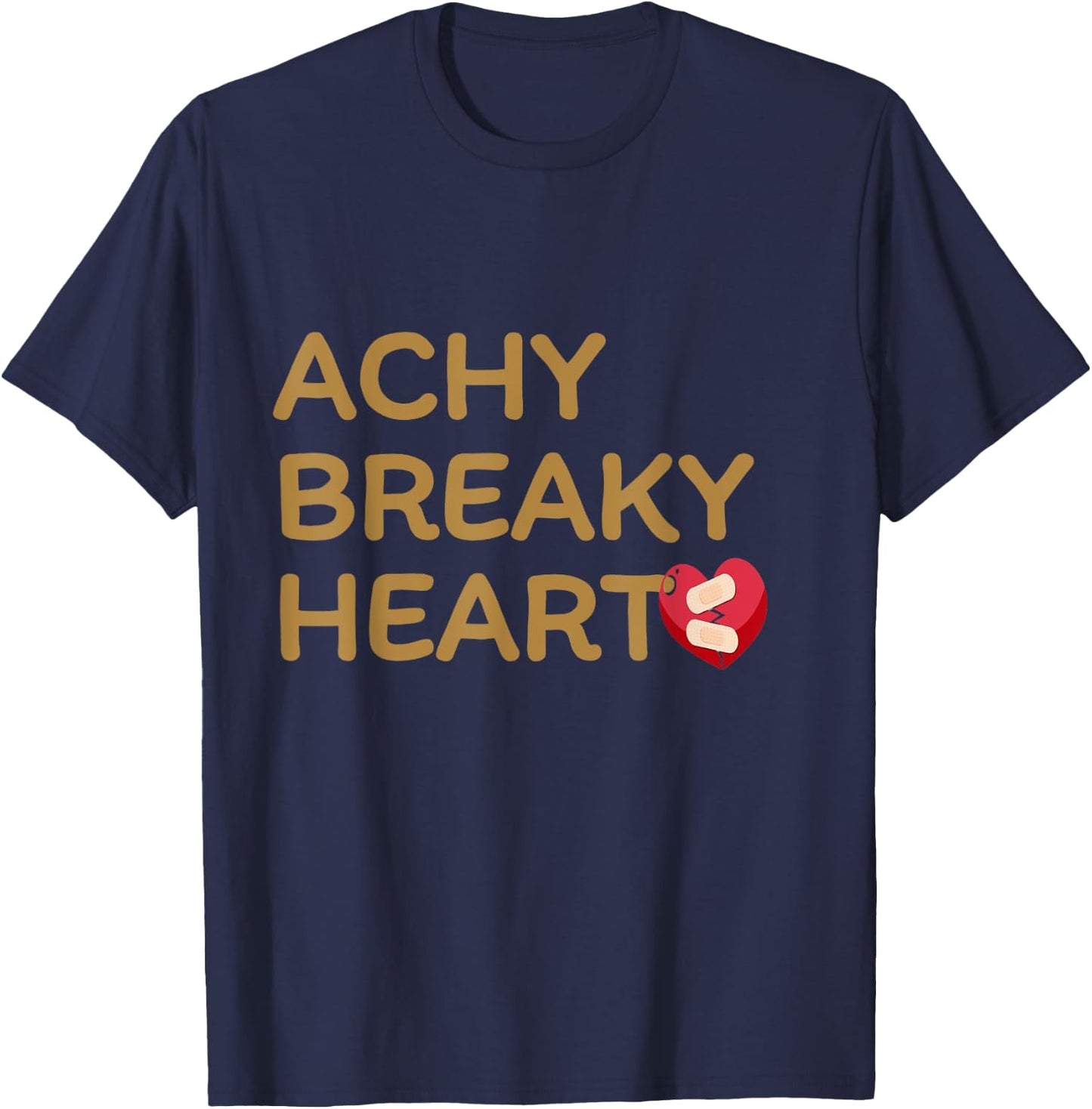 Achy Breaky Heart T-Shirt - T-Shirt | Navy