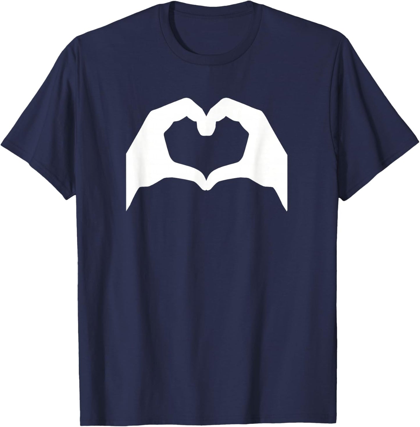 Hands heart T-Shirt - T-Shirt | Navy