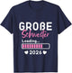 Children's Big Sister Loading 2026, I Will Be Big Sister 2026 , black T-Shirt - T-Shirt | Navy