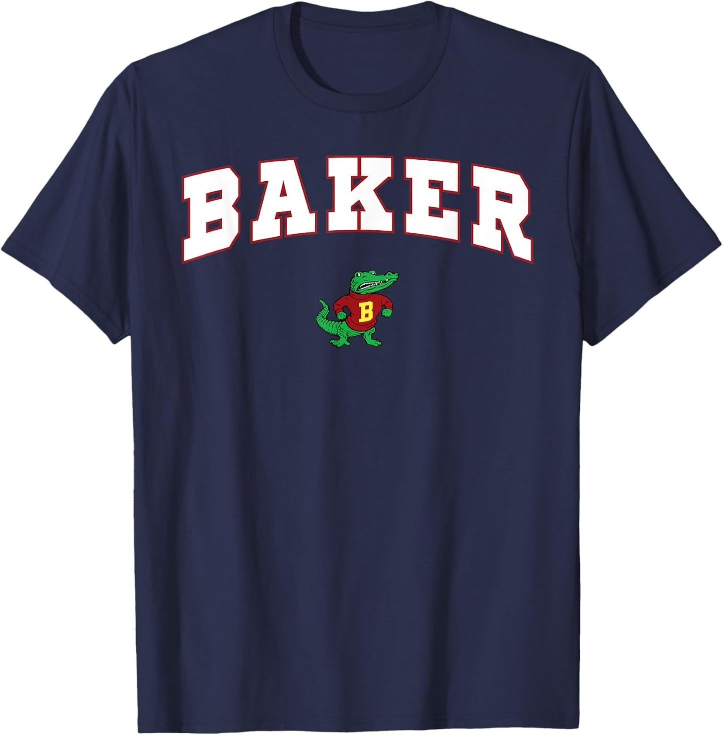 Baker School Gators T-Shirt - T-Shirt | Navy
