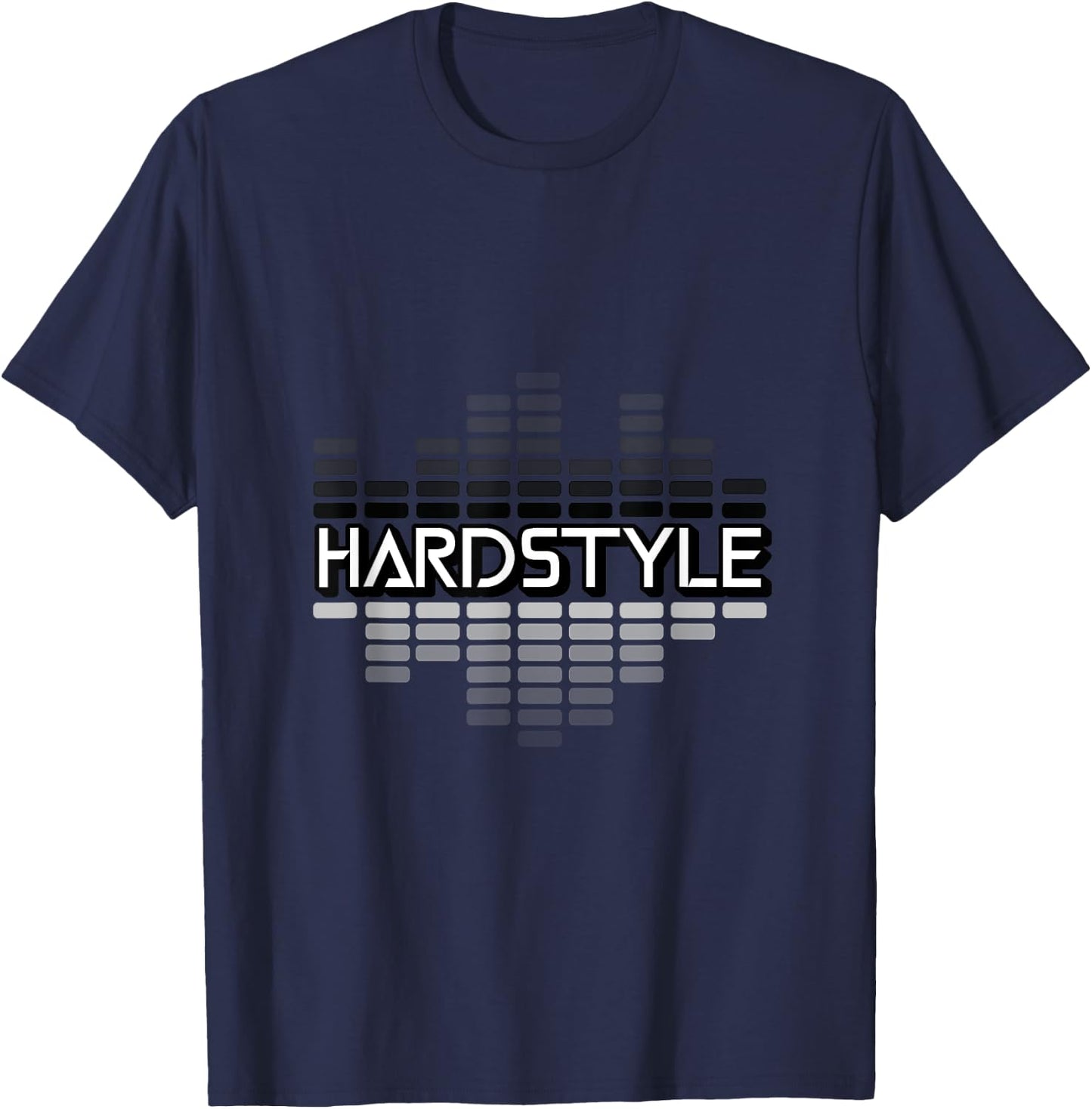Hardstyle mit Soundbars T-Shirt - T-Shirt | Navy