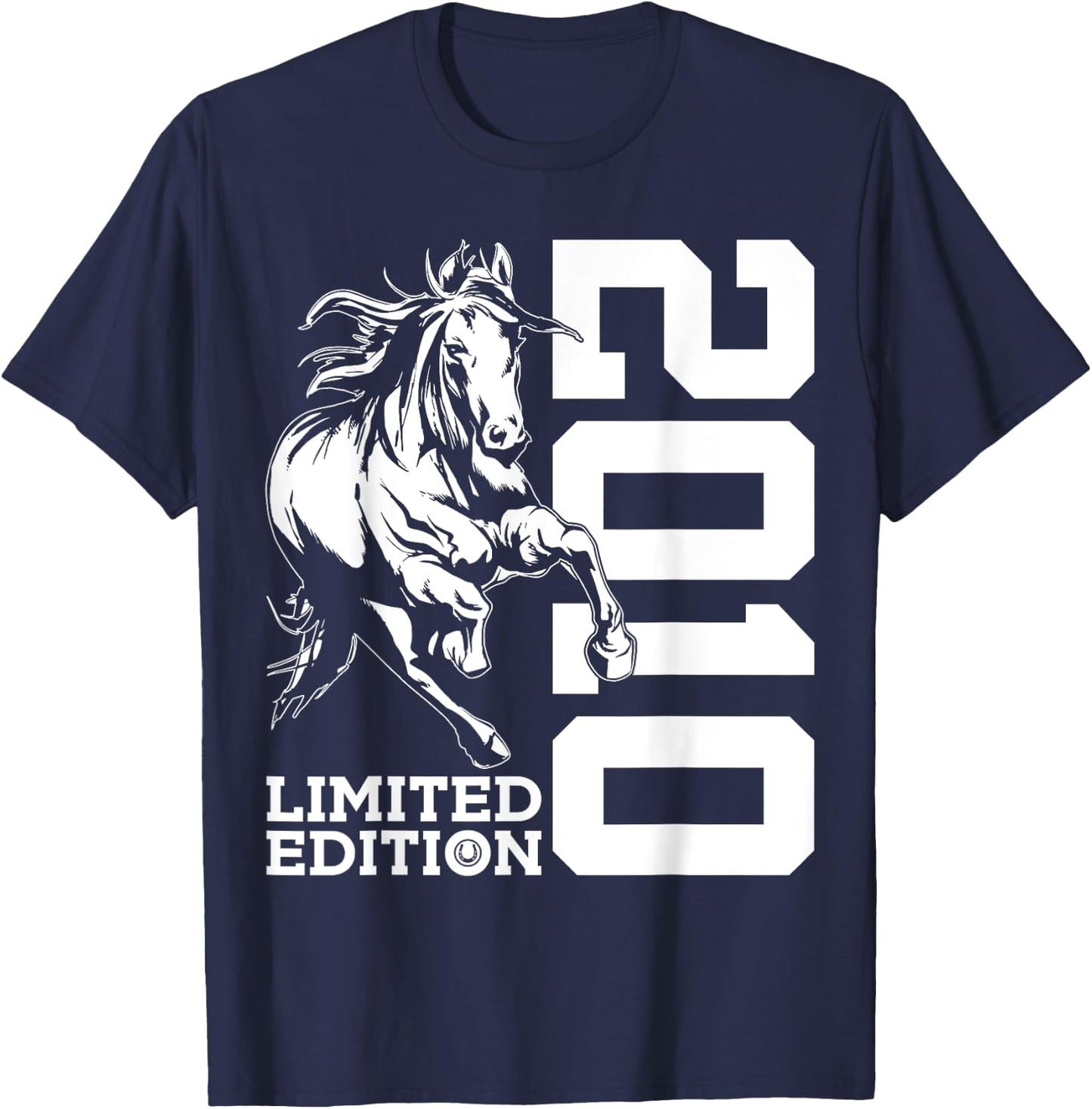 Riding 15th Birthday Horse Limited Edition 2010 Rider T-Shirt - T-Shirt | Navy