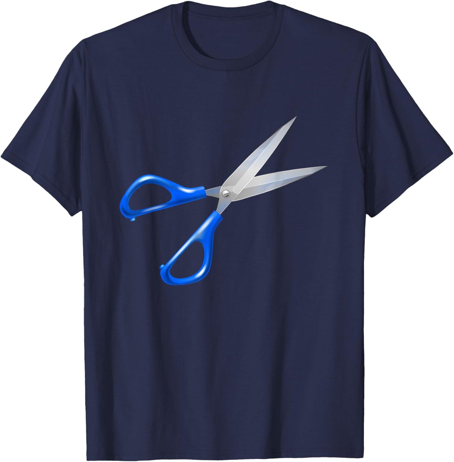 Rock Paper Scissors Matching Set for Three People Costume T-Shirt - T-Shirt | Navy