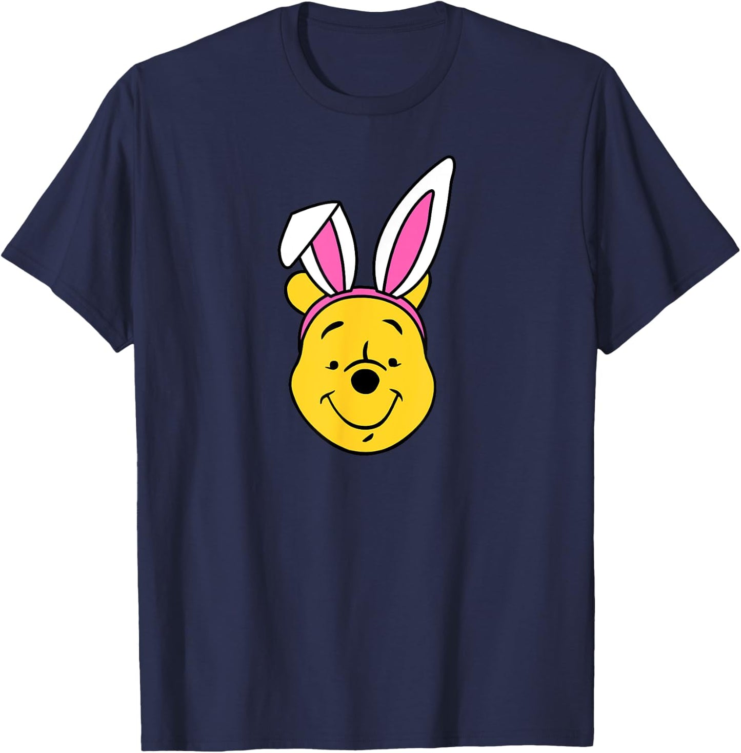 Amazon Essentials Disney Winnie the Pooh Spring Easter Bunny Ears T-Shirt - T-Shirt | Navy