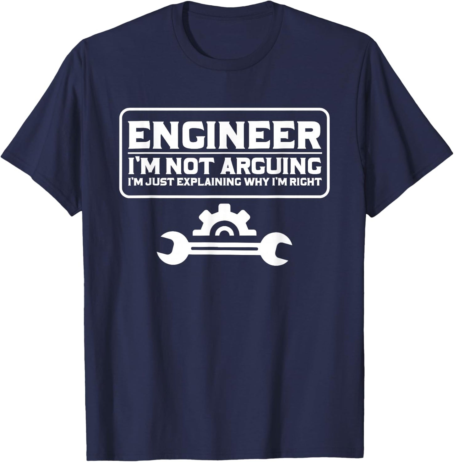 Engineering Humor Engineers T-Shirt - T-Shirt | Navy