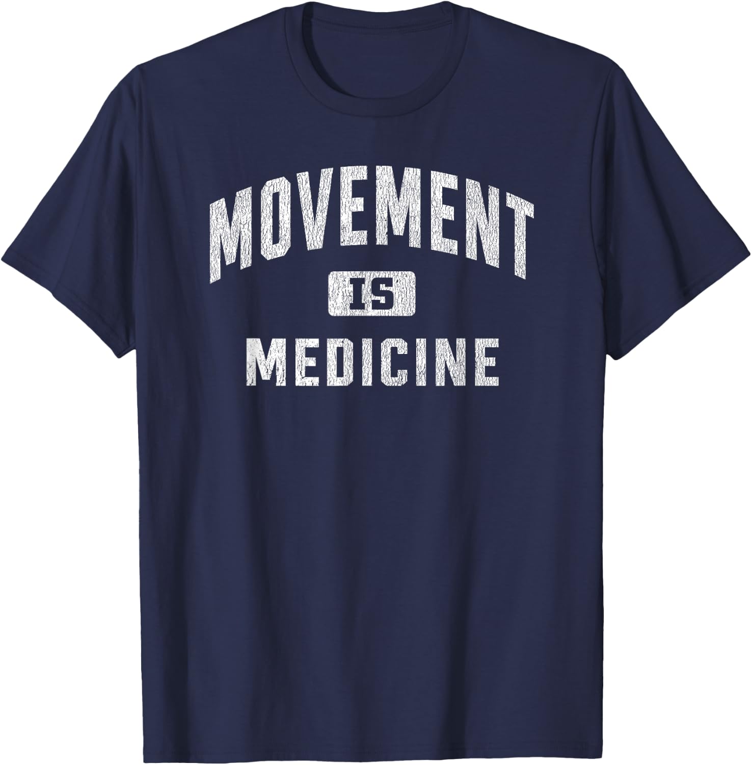 Movement is Medicine Athletic Trainer Sports Medicine T-Shirt - T-Shirt | Navy