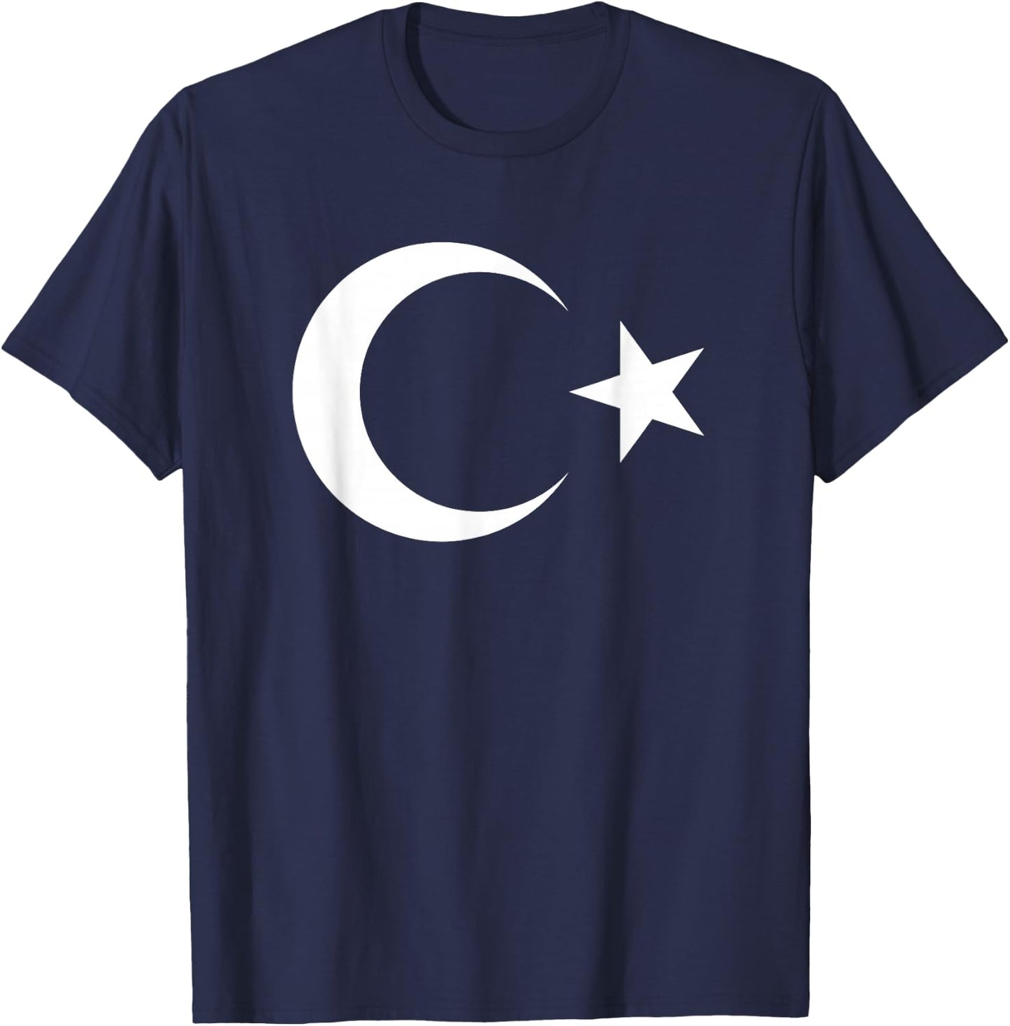 Türkische Flagge T-Shirt - T-Shirt | Navy