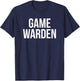 Game Warden Halloween T-Shirt - T-Shirt | Navy