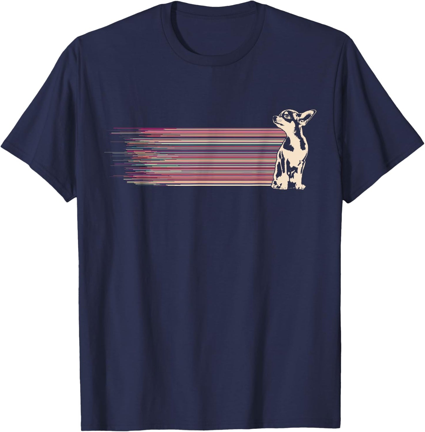 Chihuahua Chihuahueno Dog T-Shirt - T-Shirt | Navy