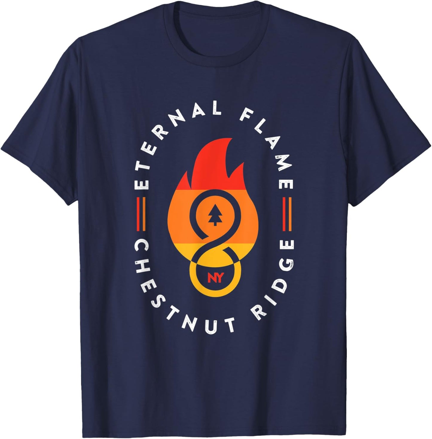 Eternal Flame Chestnut Ridge Shirt T-Shirt - T-Shirt | Navy