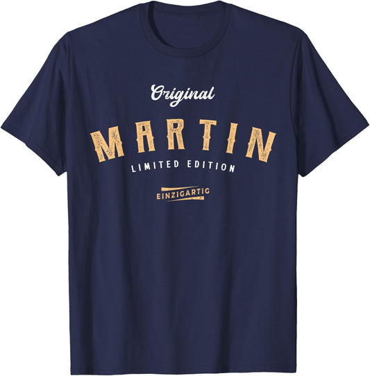 Martin Limited Edition , black, s T-Shirt - T-Shirt | Navy