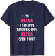 Name Si Elisa t'énerve Humour Name Elisa T-Shirt - T-Shirt | Navy