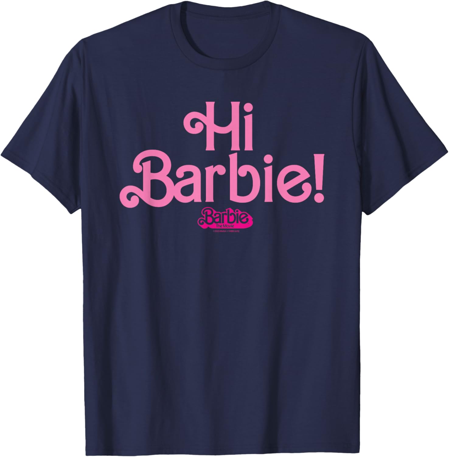 Barbie The Movie - Hello Barbie! , black T-Shirt - T-Shirt | Navy