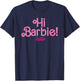 Barbie The Movie - Hello Barbie! , black T-Shirt - T-Shirt | Navy
