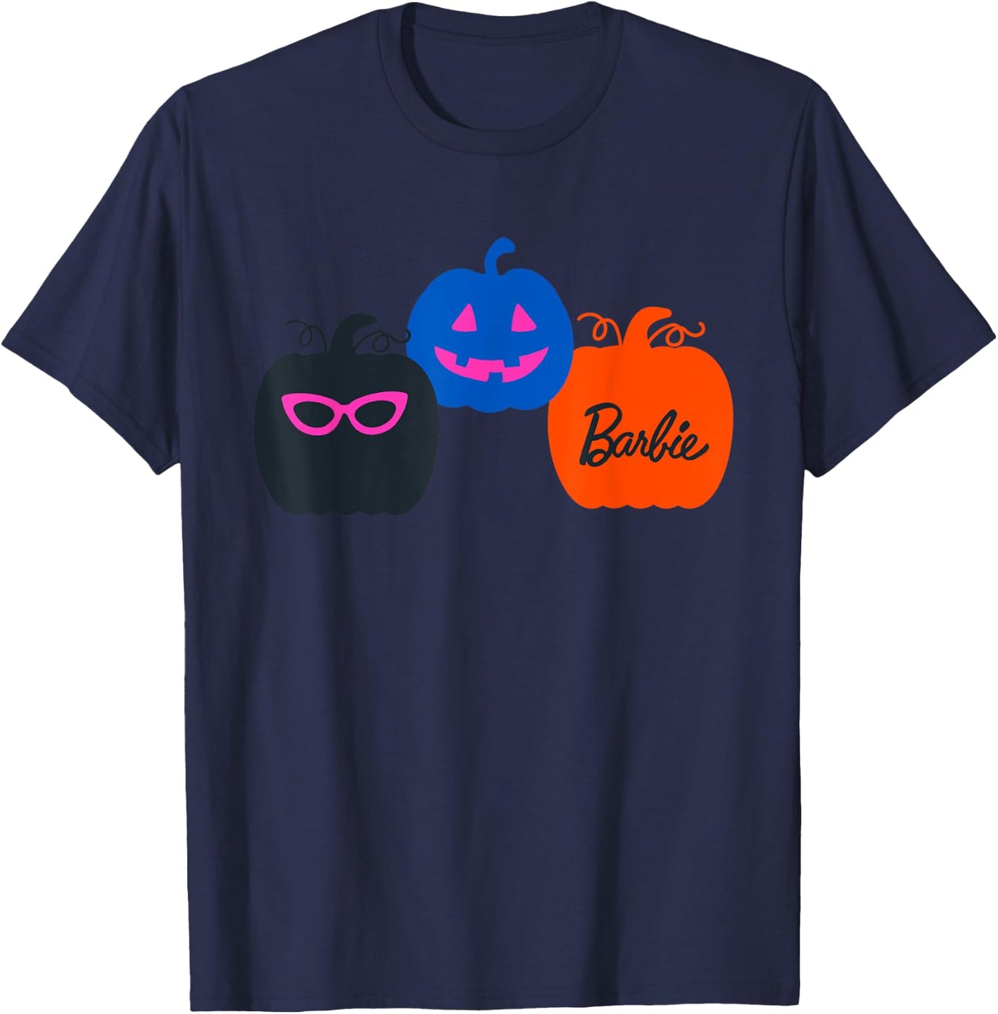 Barbie - Fashion Pumpkins T-Shirt - T-Shirt | Navy