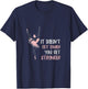 It doesnt get easier you get stronger ballet T-Shirt - T-Shirt | Navy