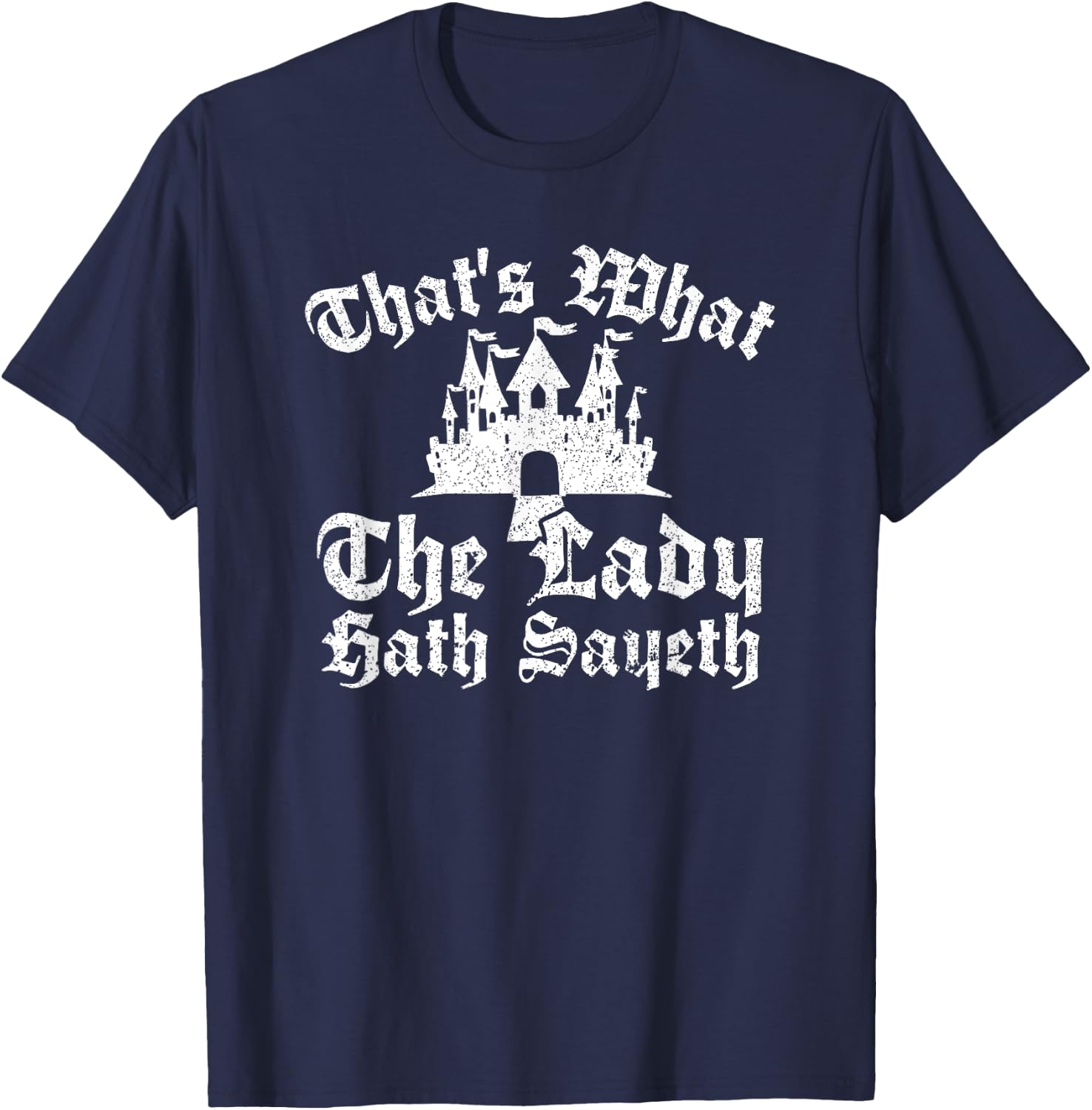 Ren Fair Renaissance Knight Cosplay Lover Funny Costumes T-Shirt - T-Shirt | Navy