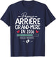 Promoted Great Grandmother 2026 - Surprise Pregnancy Family T-Shirt - T-Shirt | Navy