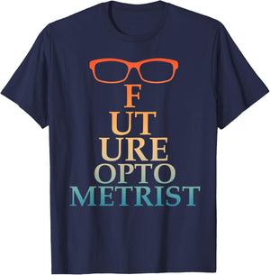 Funny Optometrist Design Women Optometry Optometrist T-Shirt - T-Shirt | Navy