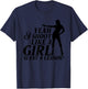 Funny Yeah I Shoot Like A Girl Gift Cool Gun Shooting Women T-Shirt - T-Shirt | Navy