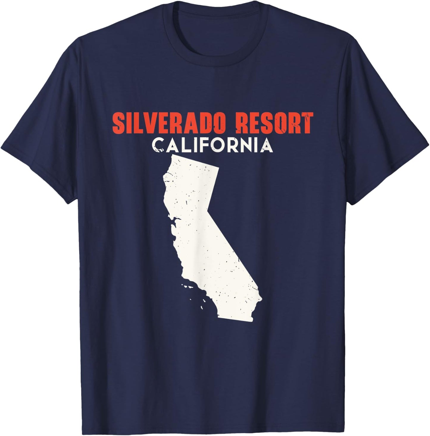 Silverado Resort California USA State America Travel Califor T-Shirt - T-Shirt | Navy