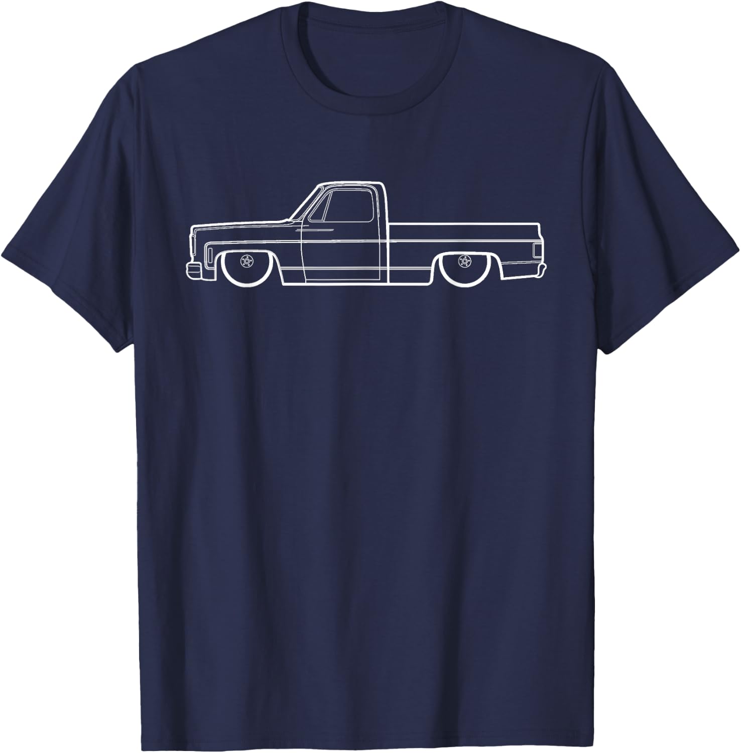 Gravy Gear 73-87 Squarebody C10 T-Shirt - T-Shirt | Navy