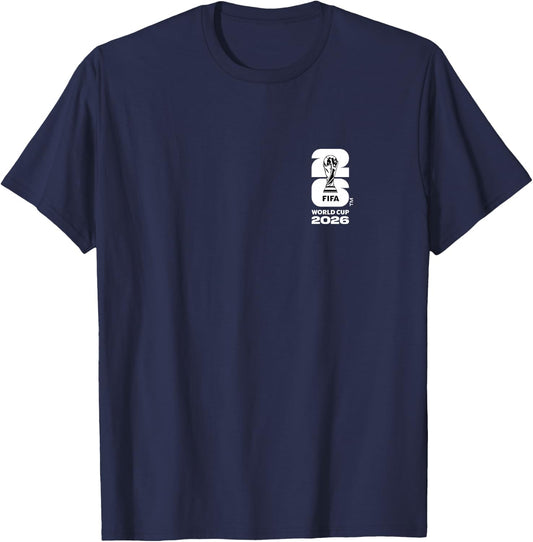 Kids FIFA World CUP26 Korea Republic Country Ball T-Shirt - T-Shirt | Navy