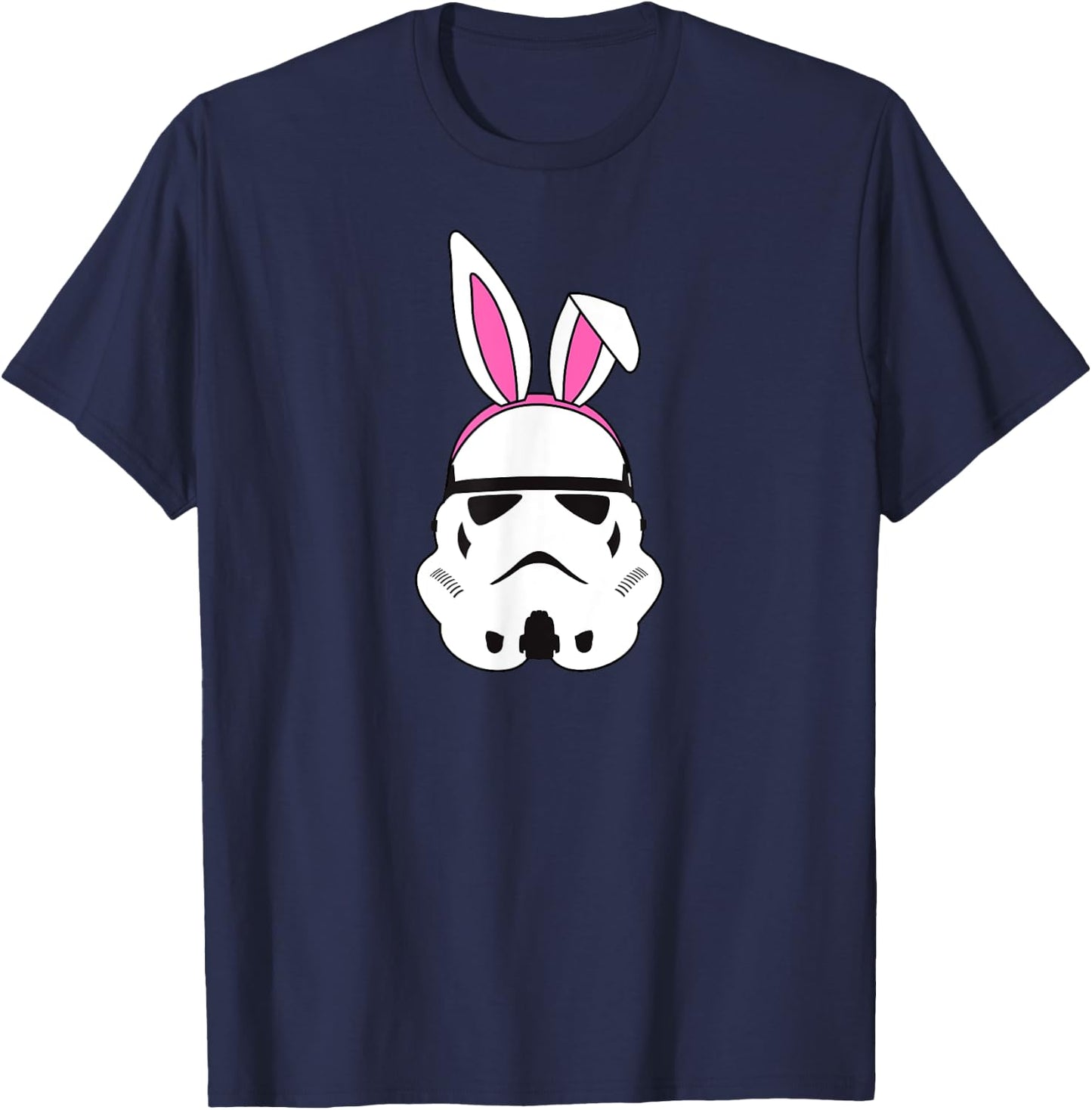 Amazon Essentials Star Wars Stormtrooper Spring Easter Bunny Ears T-Shirt - T-Shirt | Navy