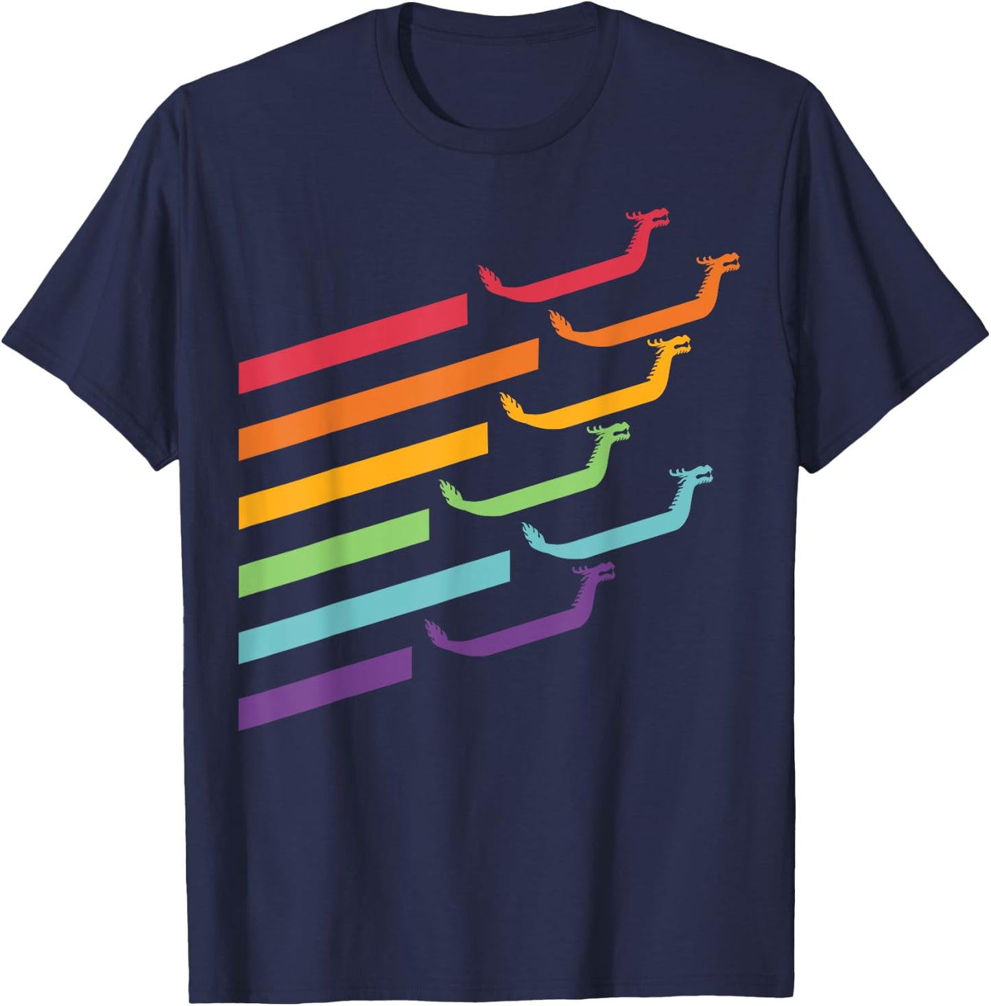 Dragon Boat Racing T-Shirt - T-Shirt | Navy